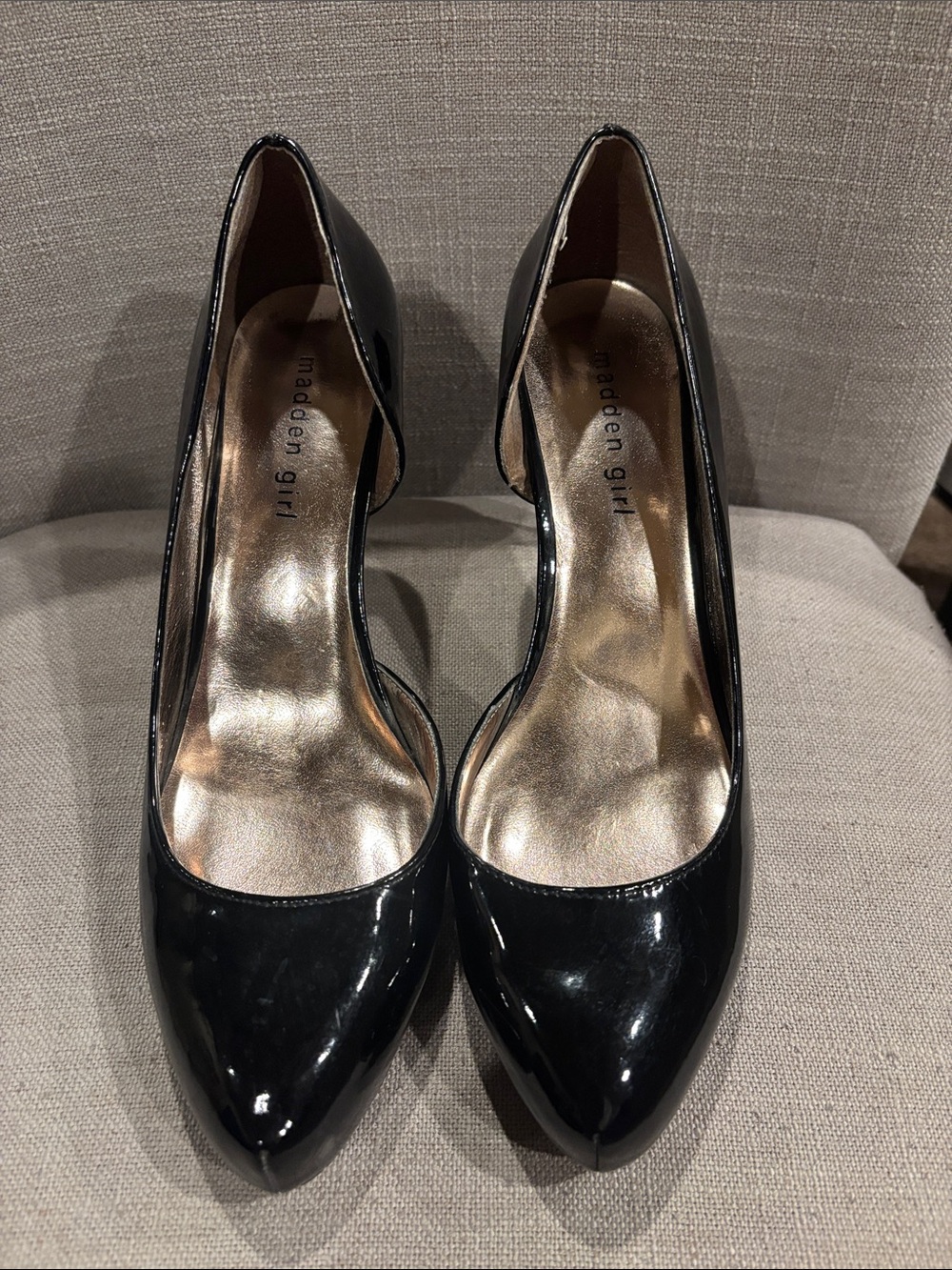 Black Patent Heels